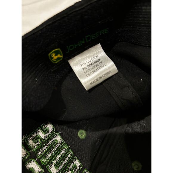 John Deere Men's Adjustable Hat nothing runs like a deere utility - Picture 3 of 4